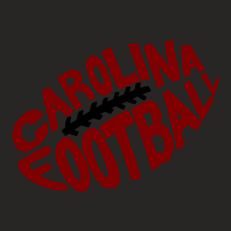 Carolina Football Ladies Fitted T-Shirt by cm-arts | Artistshot