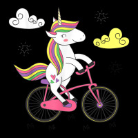 Funny Unicorn On Bike Work Out Biker Adjustable Cap | Artistshot