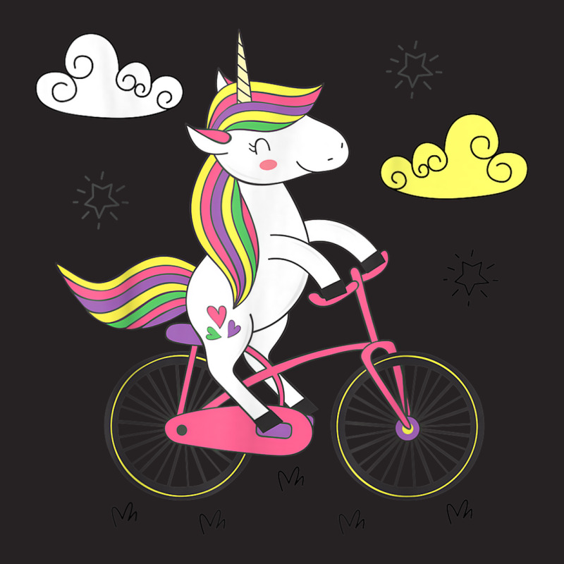 Funny Unicorn On Bike Work Out Biker Vintage Cap by Posh | Artistshot