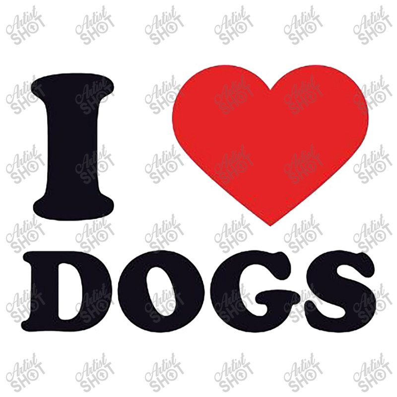 I Heart Dogs 3/4 Sleeve Shirt | Artistshot