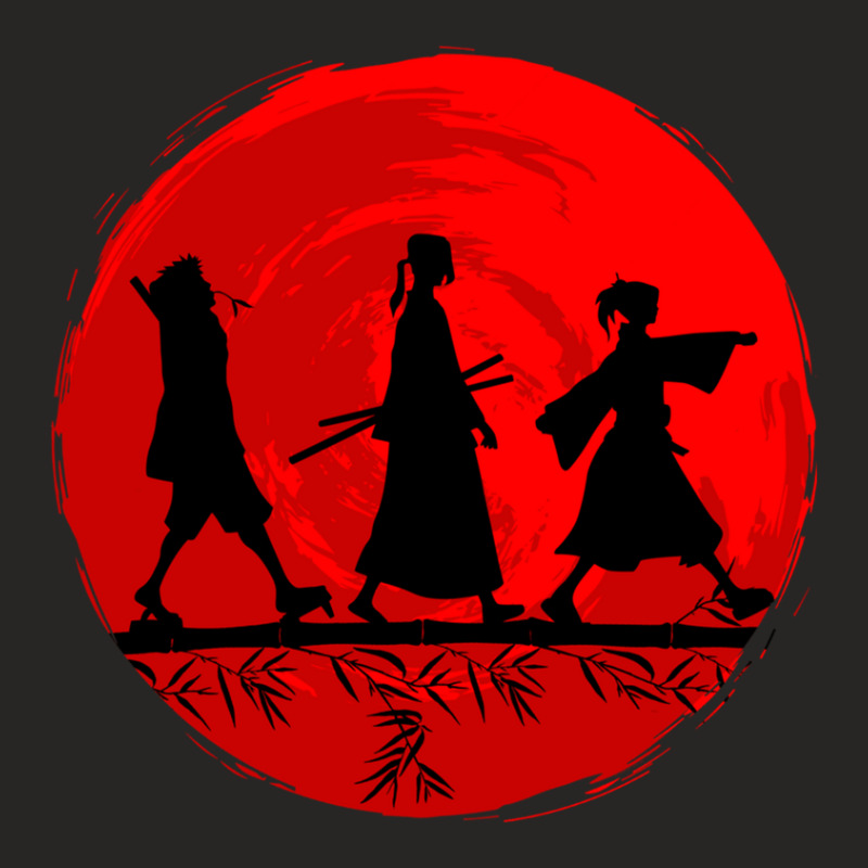 Samurai Ladies Fitted T-Shirt by cm-arts | Artistshot