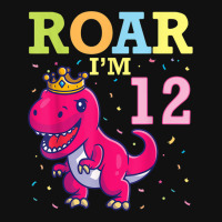 King Dinosaur Dance Happy My Birthday Roar I'm 12 Years Old Iphone 13 Case | Artistshot