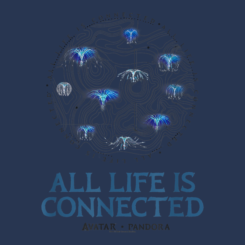 Avatar All Life Is Connected Pandora Grid T Shirt Men Denim Jacket | Artistshot