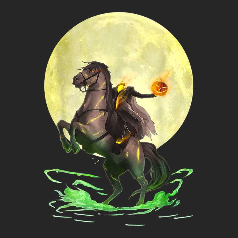 Full Moon Wicked Headless Horseman Halloween T Shirt Women's Pajamas Set by cm-arts | Artistshot