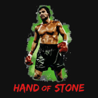 Roberto Duran Hand Of Stone Portrait Canvas Print | Artistshot