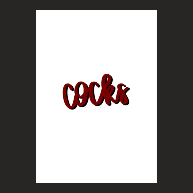 Cocks Premium Ladies Fitted T-Shirt by cm-arts | Artistshot