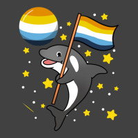 Orca In Space Aroace Pride Vintage T-shirt | Artistshot