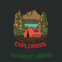 Society Of Explorers And Adventurers                (3) Women's Triblend Scoop T-shirt | Artistshot