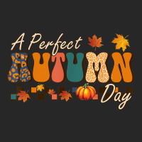 A Perfect Autumn Day Retro Vintage Thanksgiving Season Men's T-shirt Pajama Set | Artistshot