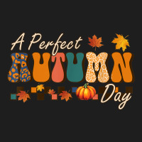 A Perfect Autumn Day Retro Vintage Thanksgiving Season Classic T-shirt | Artistshot