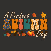 A Perfect Autumn Day Retro Vintage Thanksgiving Season Champion Hoodie | Artistshot