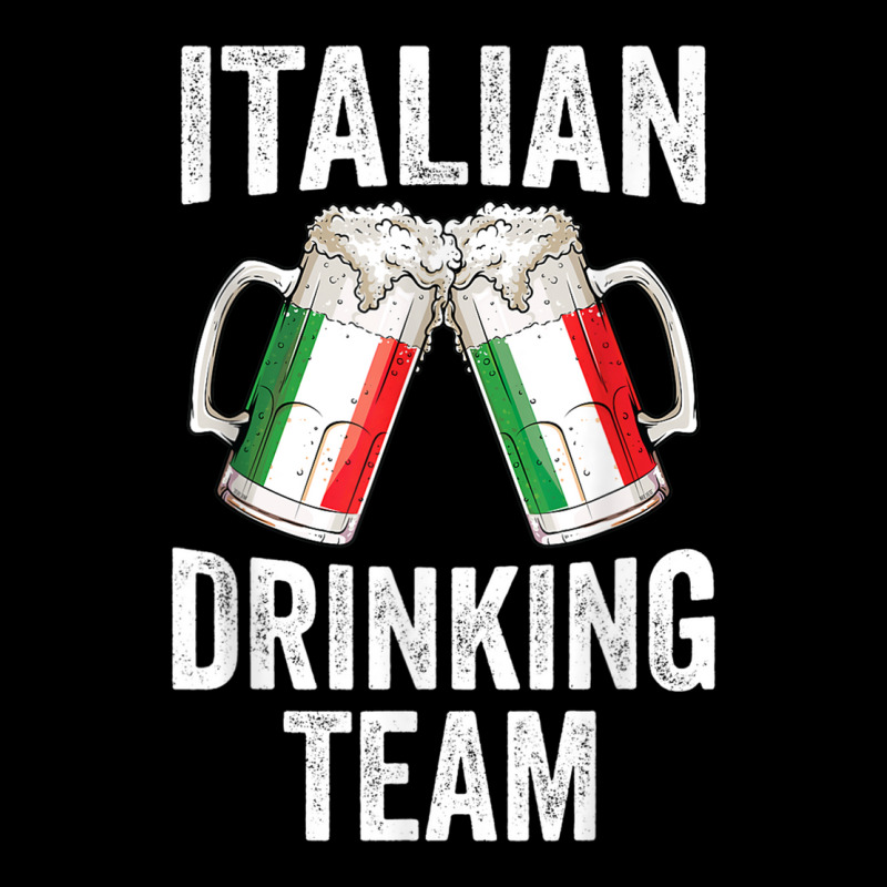 Italian Drinking Team Salute Italy Flag Funny Oktoberfest T Zipper Hoodie by cm-arts | Artistshot