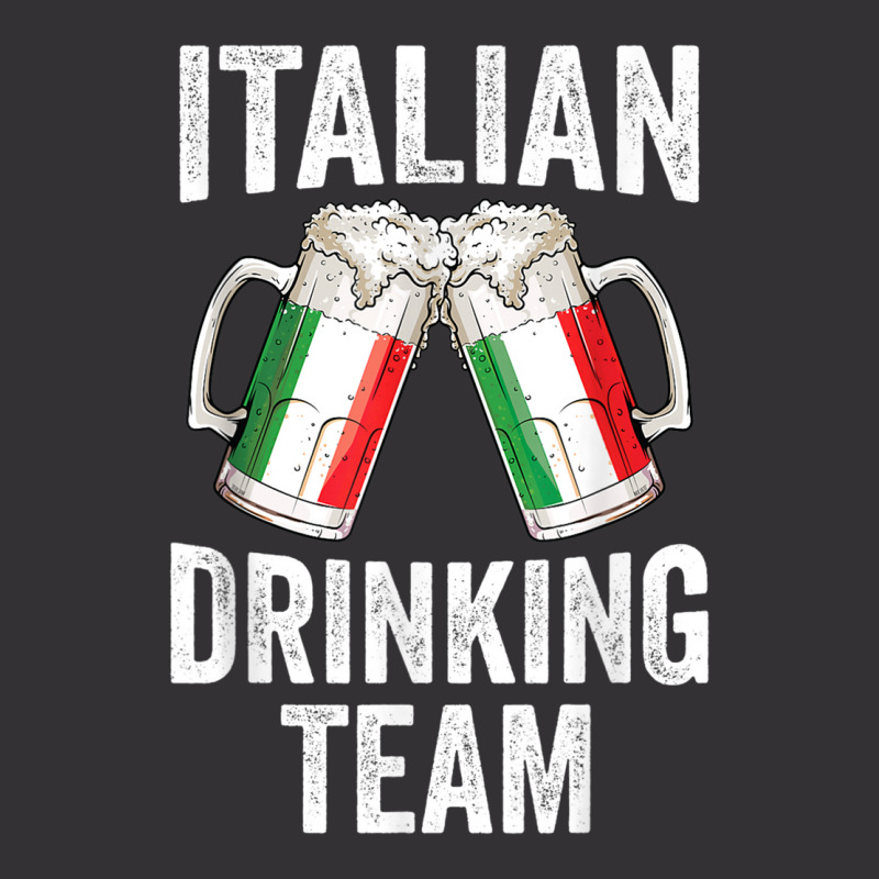 Italian Drinking Team Salute Italy Flag Funny Oktoberfest T Vintage Hoodie And Short Set by cm-arts | Artistshot