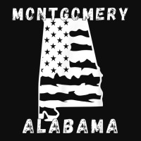 Retro Montgomery Al Alabama Apparel Souvenir T Shirt Crop Top | Artistshot