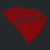 Columbia, Sc Garnet Glitter Crewneck Sweatshirt | Artistshot