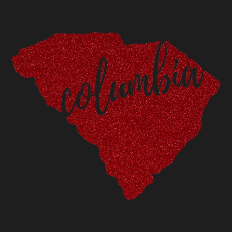 Columbia, Sc Garnet Glitter Classic T-shirt by cm-arts | Artistshot