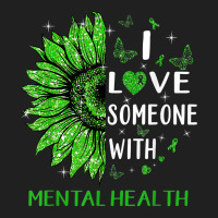 Sunflower I Love Someone With Mentaly Healthy Awareness T Shirt Ladies Polo Shirt | Artistshot