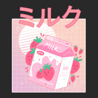 Japanese Aesthetics Kawaii Strawberry Milk Shake Printed Hat | Artistshot