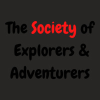 The Society Of Explorers _ Adventures Ladies Fitted T-shirt | Artistshot