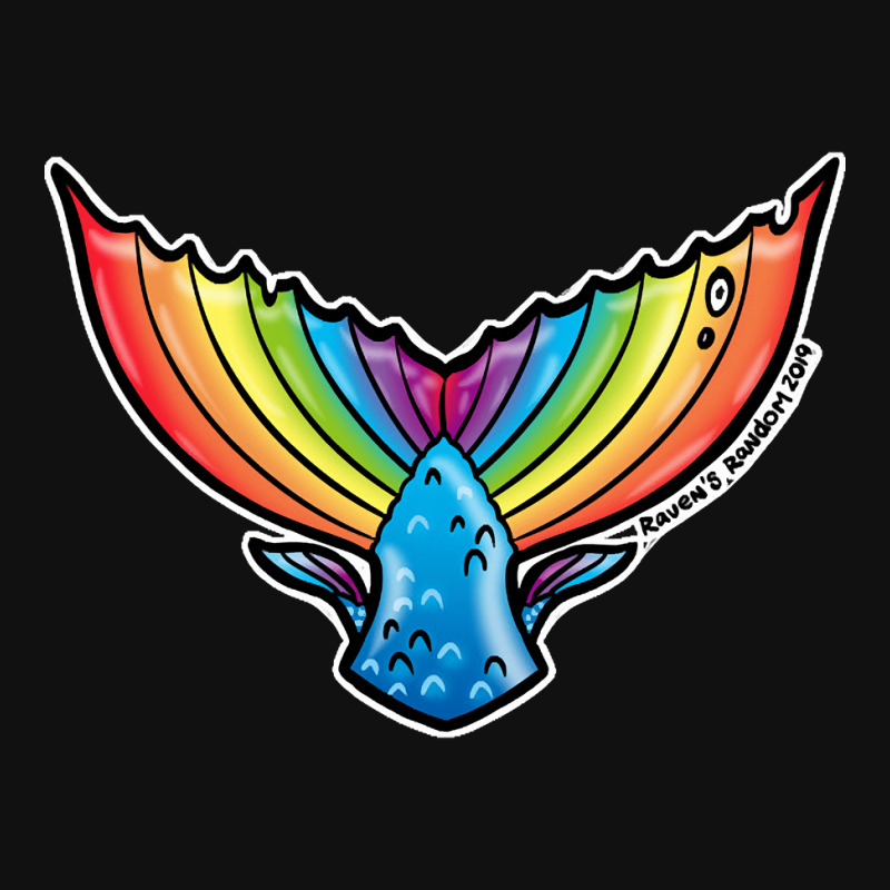 Rainbow Mermaid Tail, Rainbow Mermaid Tail Art, Rainbow Mermaid Tail V Fanny Pack | Artistshot