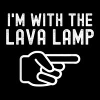 I'm With The Lava Lamp Funny Couples Matching Halloween V-neck Tee | Artistshot