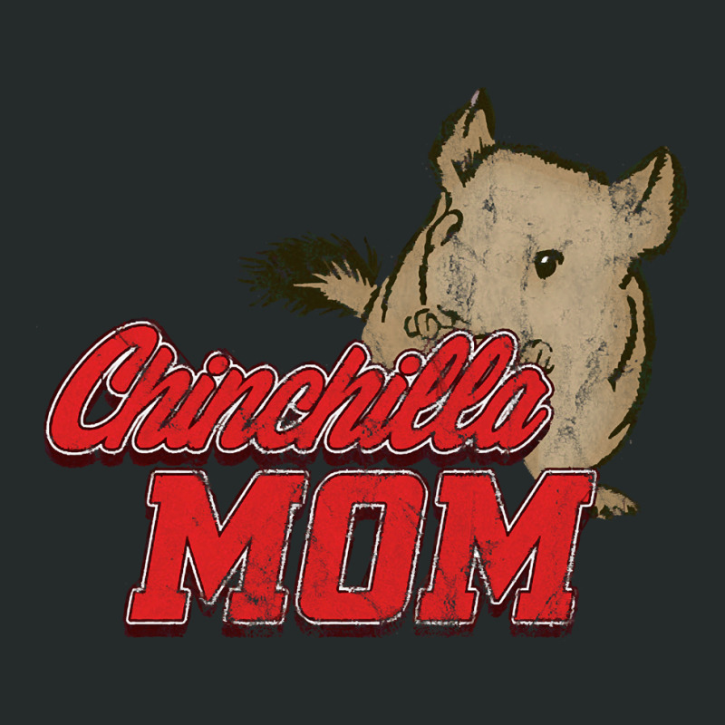 Chinchilla Mom, Chinchilla Mom Art, Chinchilla Mom Vintage, Chinchilla Women's Triblend Scoop T-shirt by cm-arts | Artistshot