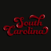 Groovy South Carolina Scorecard Crop Tee | Artistshot