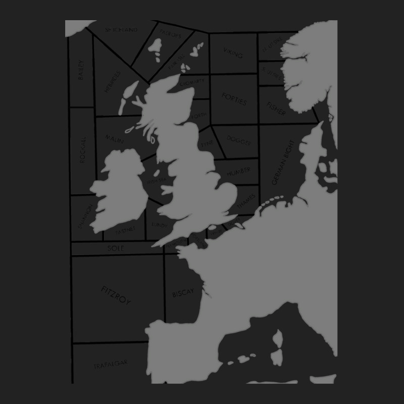 Shipping Forecast Uk Map - Labelled Backpack | Artistshot