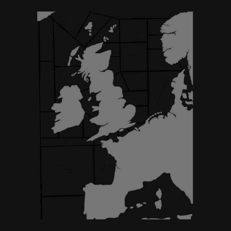 Shipping Forecast Uk Map - Labelled Slide Sandal | Artistshot