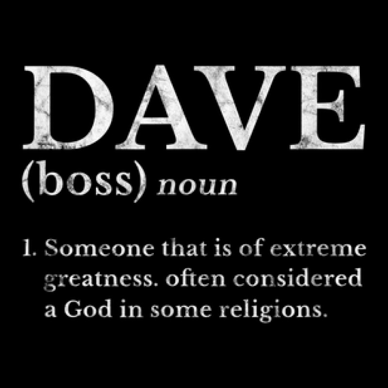 Dave Definition Name Meaning Nickname Alias Distressed Pocket T-Shirt by August | Artistshot