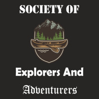 Society Of Explorers And Adventurers Ladies Fitted T-shirt | Artistshot