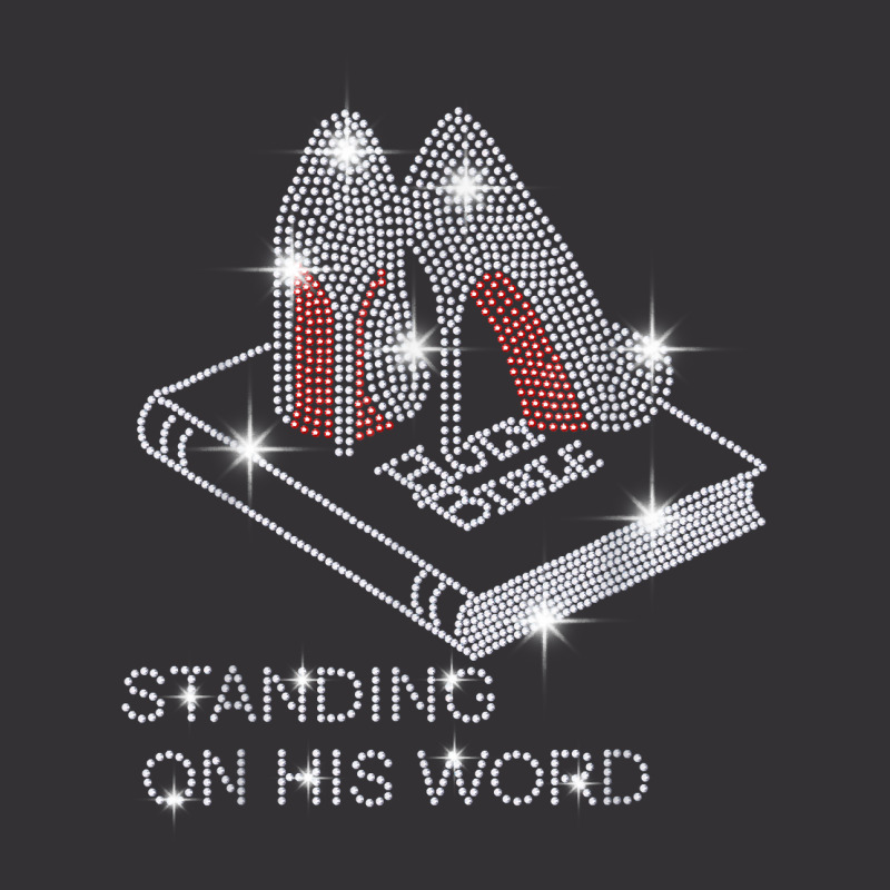 Holy Bible Stand On His Word Rhinestone Funny Christian T Shirt Vintage Short by tebaekivoti | Artistshot