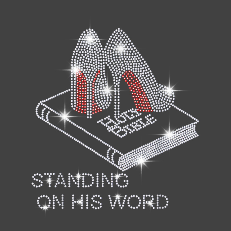 Holy Bible Stand On His Word Rhinestone Funny Christian T Shirt Vintage T-Shirt by tebaekivoti | Artistshot