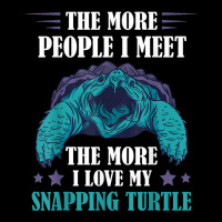 The More People Aligator Snapping Turtle Snapping Turtle Men's 3/4 Sleeve Pajama Set | Artistshot