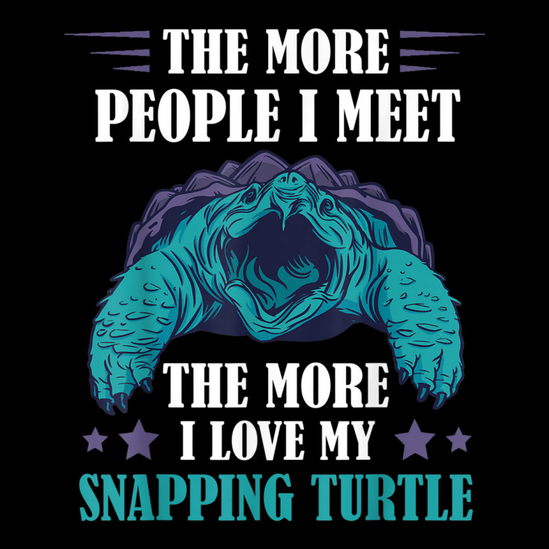 The More People Aligator Snapping Turtle Snapping Turtle Lightweight Hoodie | Artistshot