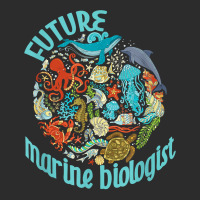 Future Marine Biologist Ocean Life Drawing Whale Octopus Exclusive T-shirt | Artistshot