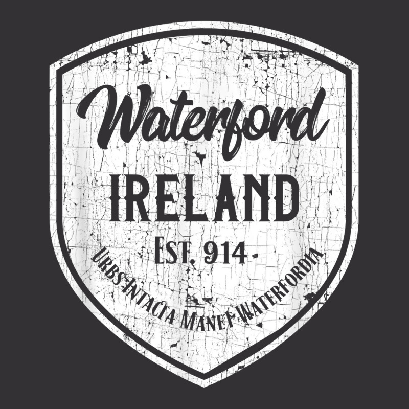 Gaa Waterford, Ireland, Eire Gift, Irish Heritage Souvenir Vintage Hoodie And Short Set | Artistshot