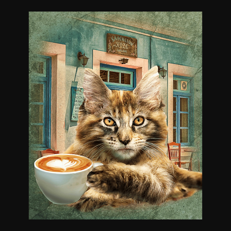 Maine Coon Cat, Maine Coon Cat Art, Maine Coon Cat Painting, Maine Coo Crop Top by cm-arts | Artistshot