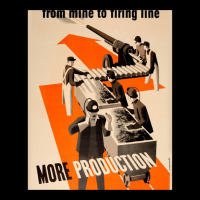 From Mine To Firing Line - More Production_quot_, Usa Wwii Propaganda  Maternity Scoop Neck T-shirt | Artistshot