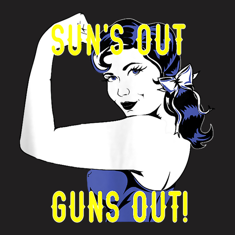 Sun's Out Guns Out With Rosie Tank Top T-Shirt by lukaegawaefu | Artistshot