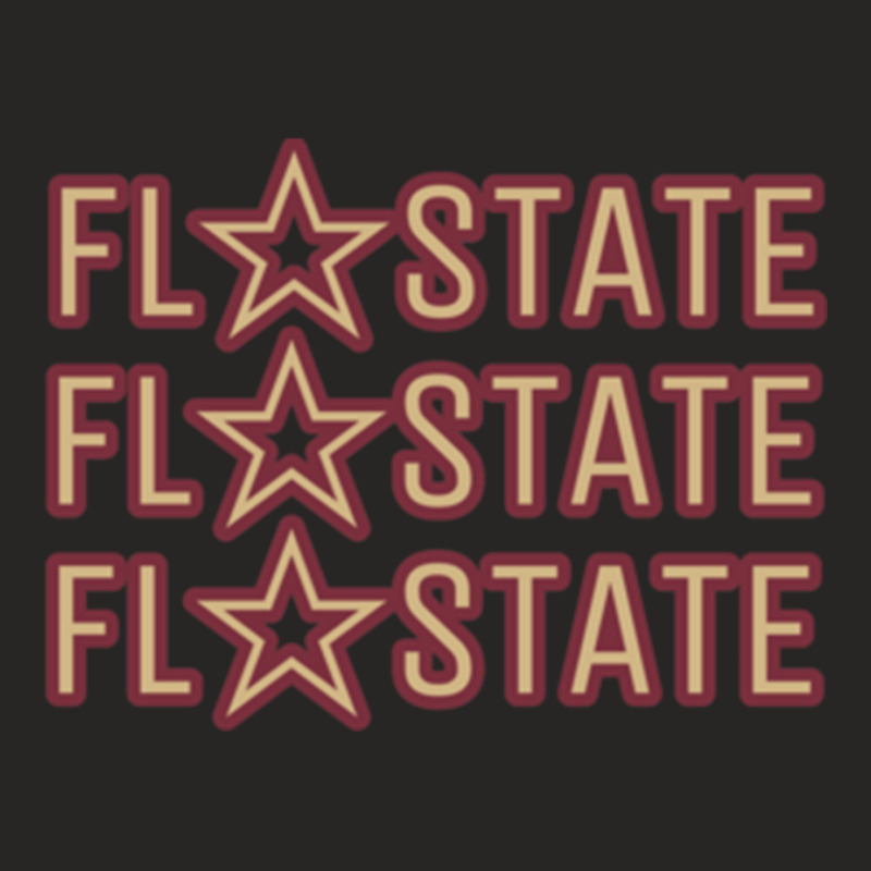 Fl State Ladies Fitted T-Shirt by NADLIEDUMAS | Artistshot