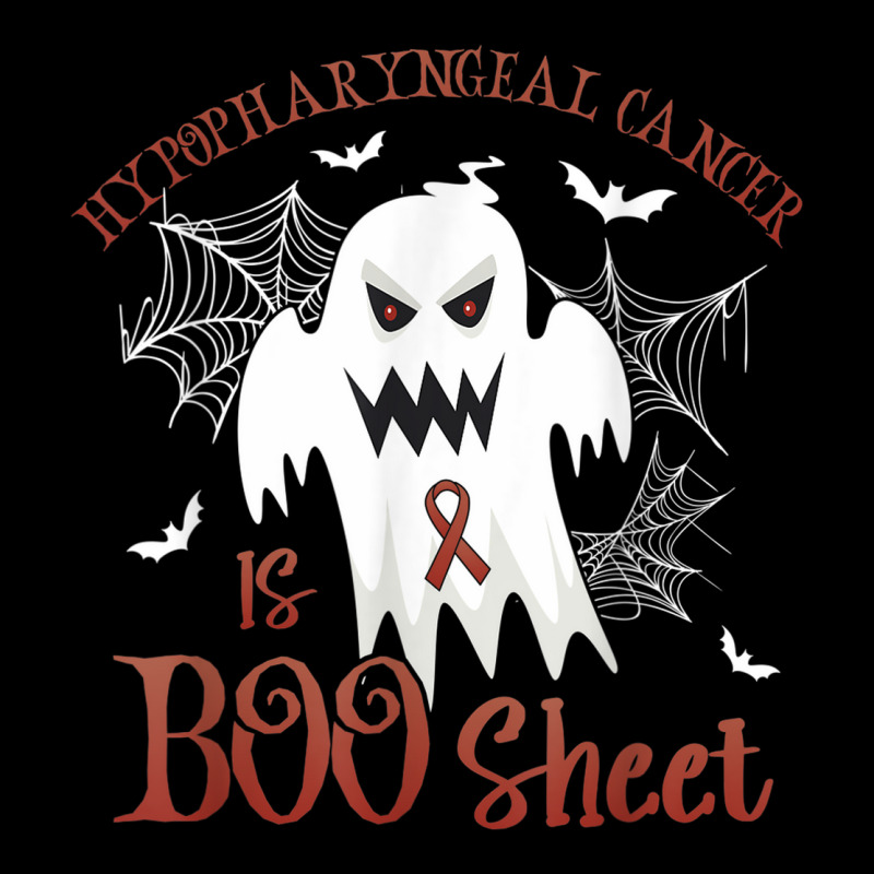 Hypopharyngeal Cancer Is Boo Sheet Burgundy Ivory Ribbon Long Sleeve Shirts | Artistshot