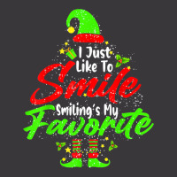 Smiling Is My Favorite Cute Christmas Elf Matching Family Ladies Curvy T-shirt | Artistshot