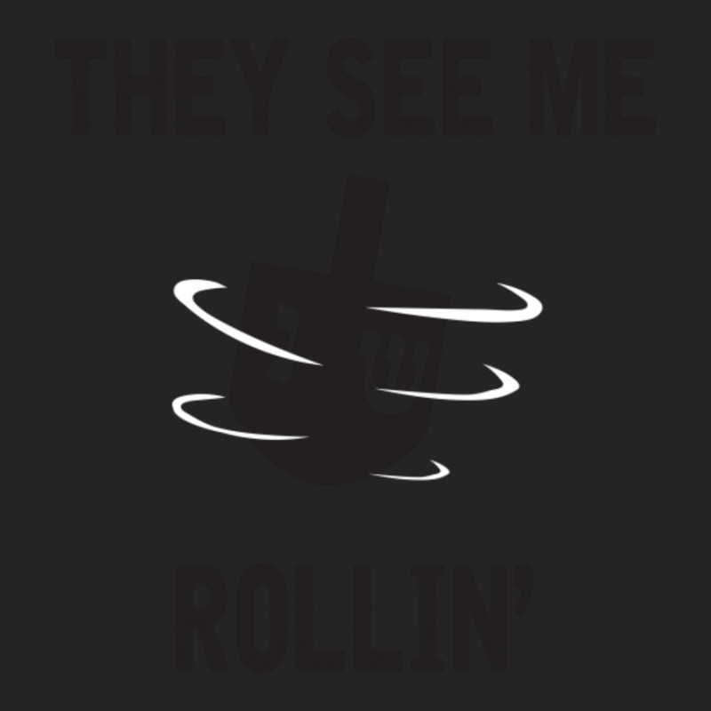 Hanukkah 2020 Dreidel Game Gift They See Me Rollin_ Jewish T-shirt 3/4 Sleeve Shirt | Artistshot