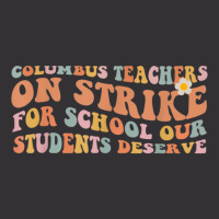 Columbus Teacher Strike Vintage Hoodie | Artistshot