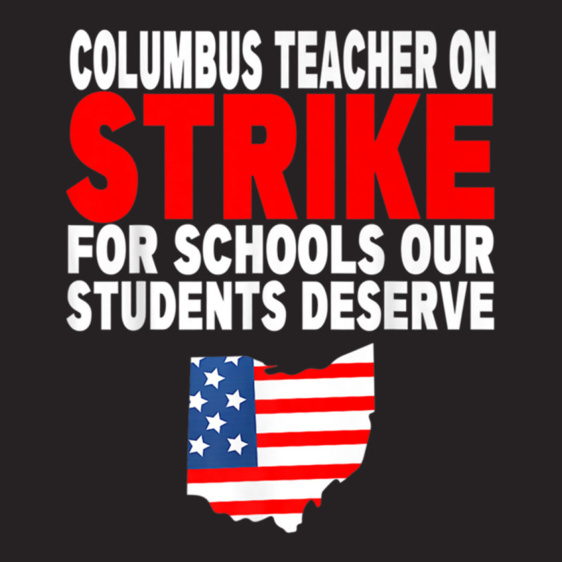 Columbus Teacher Strike Vintage Cap by cm-arts | Artistshot