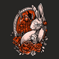 Mecha Rabbit, Mecha Rabbit Art, Mecha Rabbit Painting, Mecha Rabbit Vi Ladies Fitted T-shirt | Artistshot