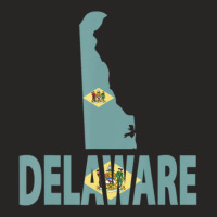 Vintage Delaware State I Love Delaware Home State Ladies Fitted T-shirt | Artistshot