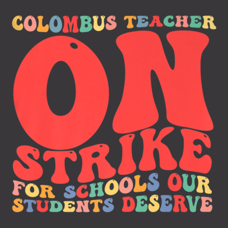 Columbus Teacher Strike Ladies Curvy T-Shirt by cm-arts | Artistshot