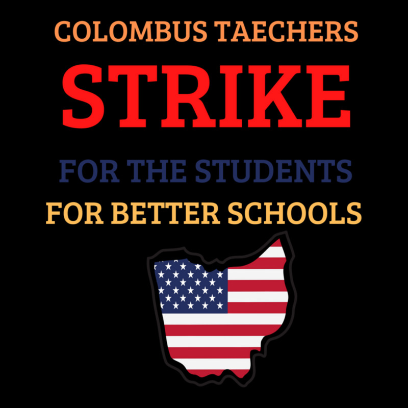 Columbus Teachers Strike For The Students Adjustable Cap by cm-arts | Artistshot